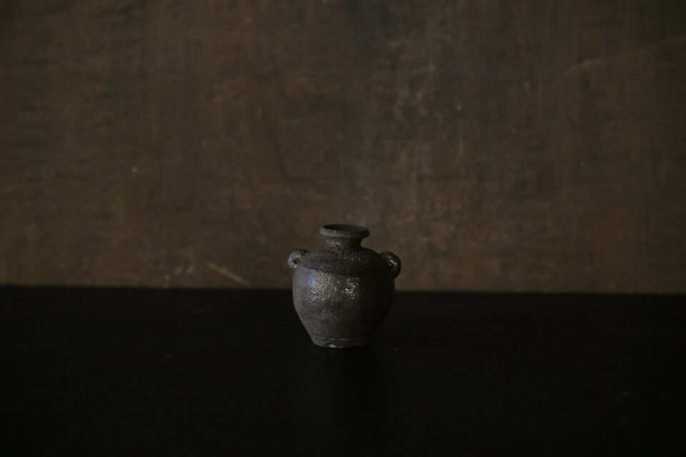 須賀保中　個展(須恵器中心)